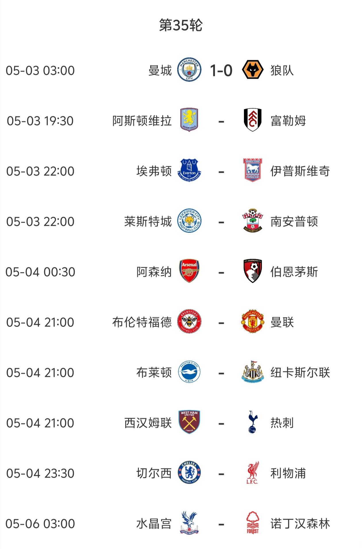 英超新赛季赛程公布:曼联首轮主场踢阿森纳(英超第6轮曼联vs阿森纳)